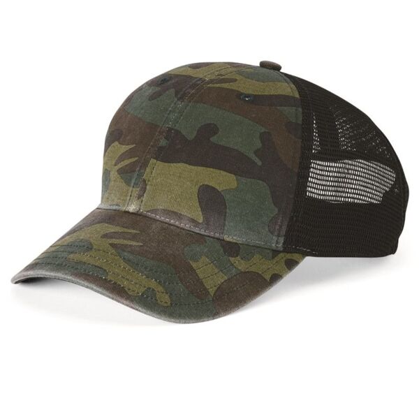 Richardson Washed Printed Trucker Cap 111P Thumbnail