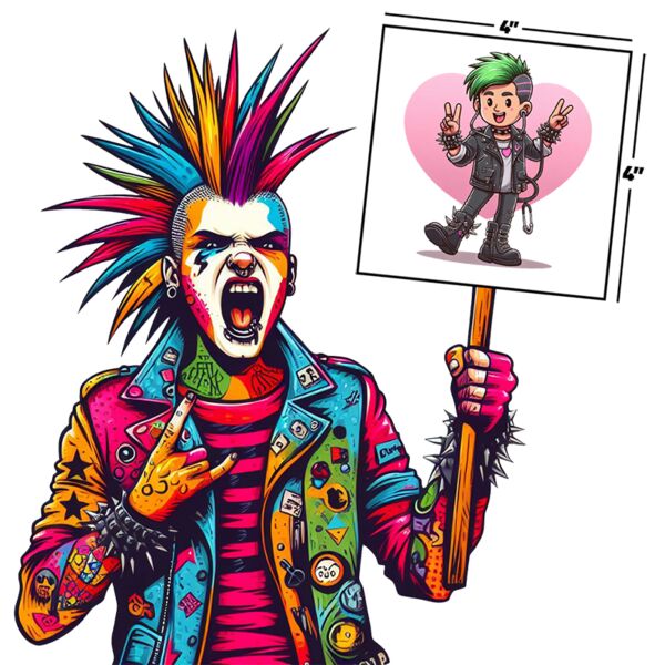 4" x 4" DTF Heat Transfer Thumbnail