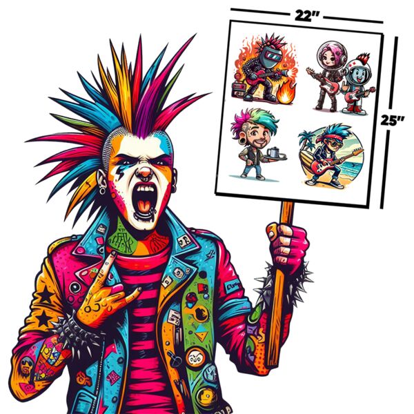 22" x 25" DTF Gang Sheet  Thumbnail