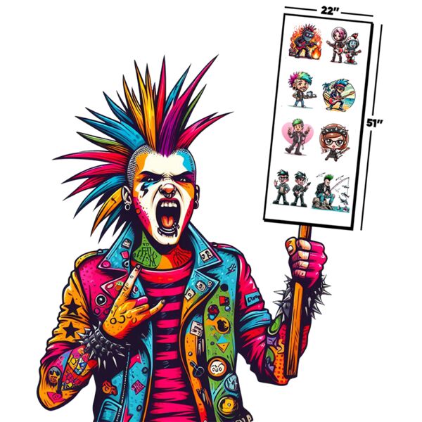 22" x 51" DTF Gang Sheet Thumbnail