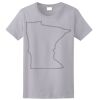 Ladies Ultra Cotton ® 100% US Cotton T Shirt Thumbnail